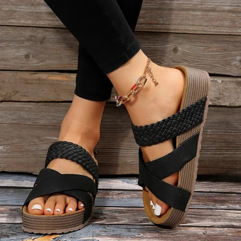 Dagmar™ | Ortopediska Sandaler – Maximal Komfort för Dina Fötter