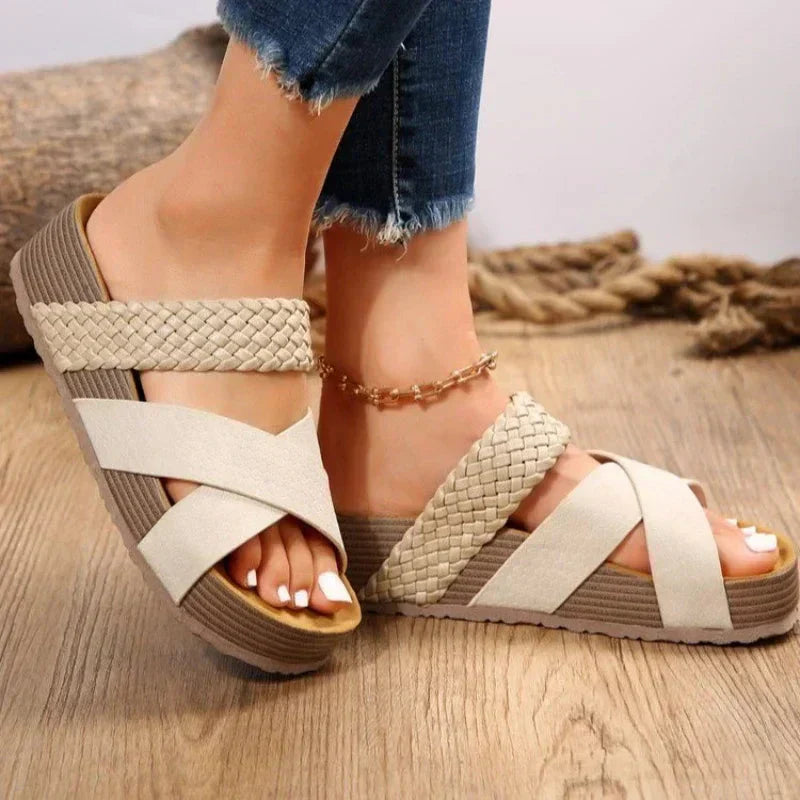 Dagmar™ | Ortopediska Sandaler – Maximal Komfort för Dina Fötter