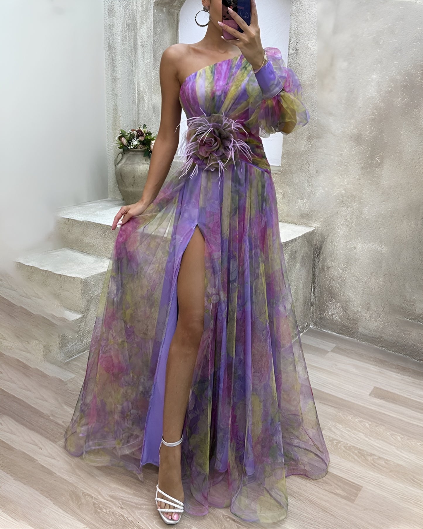 Cecilia™ | Elegansdelad Klänning
