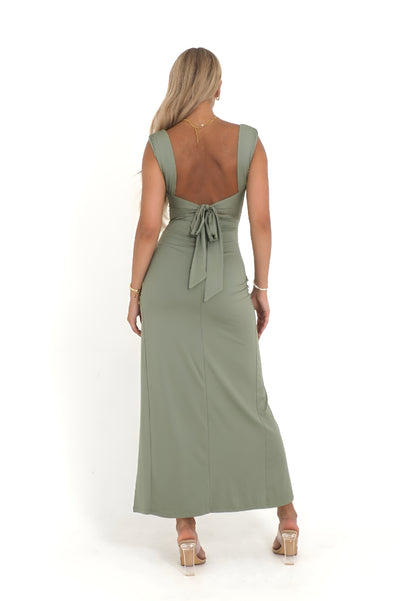 Claire™ | Skulpterande Splitklänning