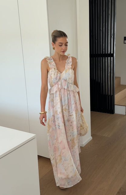 Linnea™ | Blommig Sommarklänning