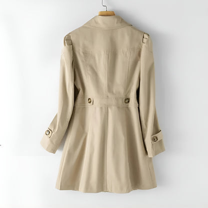Noelle™ | Lätt Lyx i en Tidlös Trenchcoat