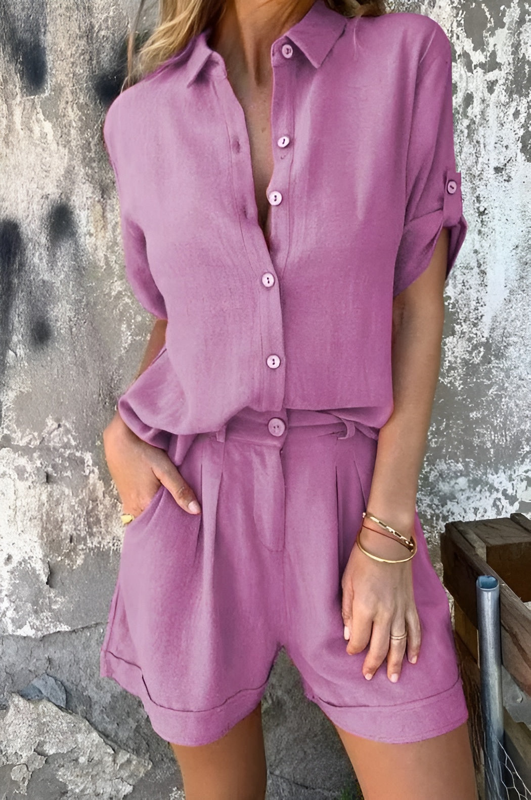 Klara™ | Sommarbrisa Linne Set