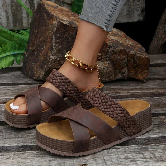 Dagmar™ | Ortopediska Sandaler – Maximal Komfort för Dina Fötter